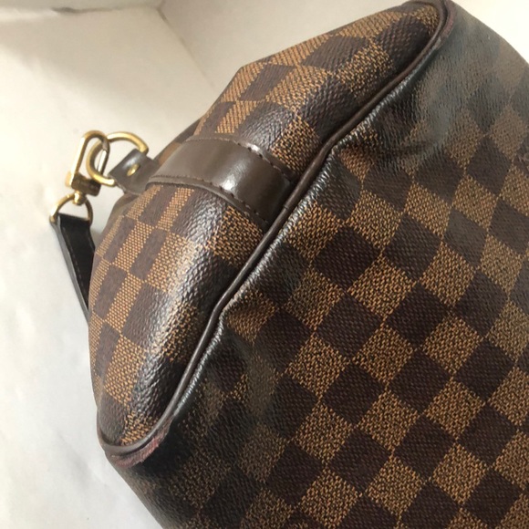 ❌SOLD❌💯 % AUTHENTIC LOUIS VUITTON SPEEDY LEATHER BAG. - Picture 12 of 17